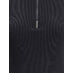 Brunello Cucinelli Black Cashmere Sweatshirt