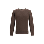 Brooksfield Brown Alpaca Vicugna Pacos Sweatshirt