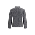 Brooksfield Gray Wool Sweatshirt