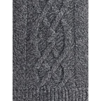 Brooksfield Gray Wool Sweatshirt