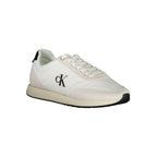 Calvin Klein White Polyester Men Sneaker