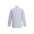 Etro White Cotton Pattern Shirt