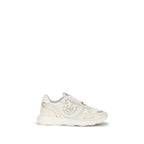 PINKO White Cotton Athletic Sneakers