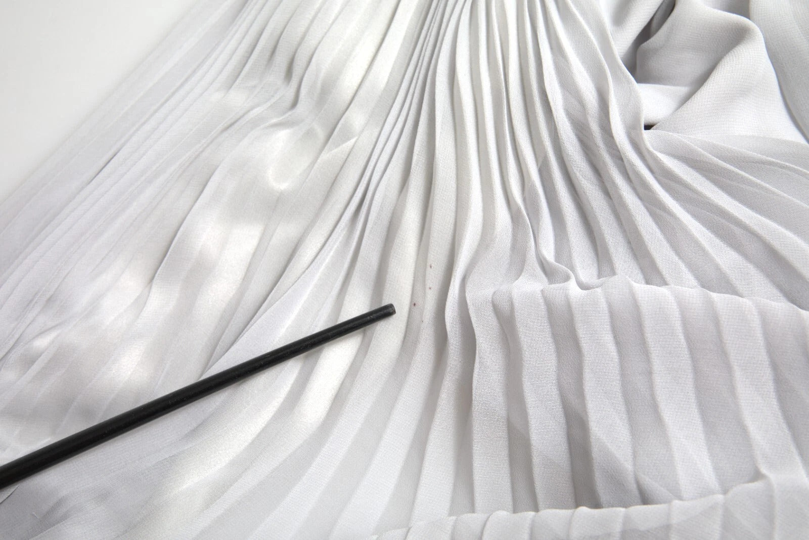 Dolce & Gabbana Light Grey Polyester Pleated Long Maxi Dress