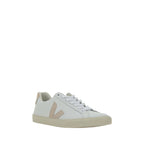 Veja White Calf Leather Bos Taurus Sneakers