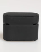 Dolce & Gabbana Black Mint Rubber Logo Embossed Accessory  Airpods Case