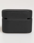 Dolce & Gabbana Black Yellow Rubber Logo Embossed Accessory Airpods Case