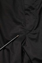 Dolce & Gabbana Black Cotton Tapered Men Formal Trousers Pants