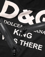 Dolce & Gabbana Black Cotton Sleeveless Tank Top DG Logo Men T-shirt