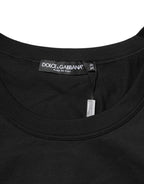 Dolce & Gabbana Black Cotton Sleeveless Underwear Men Tank Top