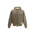 Emporio Armani Brown Lamb Ovis Aries Aries Bomber