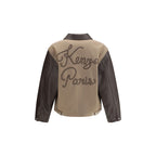 Kenzo Brown Leather Jacket
