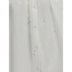 Forte_Forte White Cotton Blouse