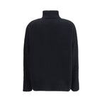 Allude Black Cashmere Cashmere Sweater