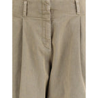 Golden Goose Bicolor Cotton Casual Pants