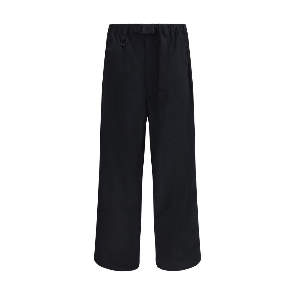 Y-3 Black Nylon Casual Pants