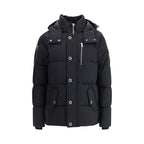 Moose Knuckles Black Cotton Full-Length Jacket