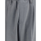 Magliano Gray Polyester Casual Pants