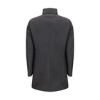 MooRER Black Polyester Coat