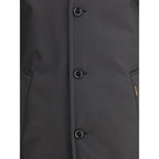 MooRER Black Polyester Coat