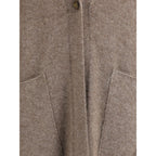 Loulou De Saison Beige Wool Coat