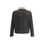 Salvatore Santoro Gray Lamb Ovis Aries Aries Coat