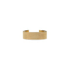 Jil Sander Gold Brass Bracelet