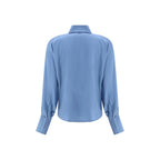 Crida Milano Light Blue Silk Shirt