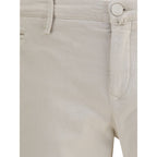Jacob Cohen Beige Cotton Casual Pants