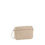Saint Laurent Beige Calf Leather Bos Taurus Shoulder Bag