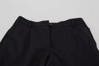 Dolce & Gabbana Black High Waist Skinny Trouser STAFF Pants