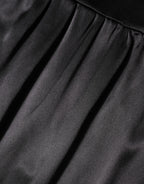 Dolce & Gabbana Black Silk Blend Lace Trim Sleeveless Mini Dress