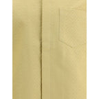 Casablanca Cream Cotton Shortsleeve Shirt