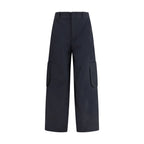 Jacquemus Black Cotton Cargo Pants