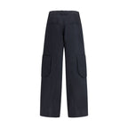 Jacquemus Black Cotton Cargo Pants