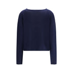 Lisa Yang Blue Cashmere Cardigan