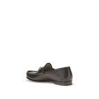 Gucci Brown Calf Leather Bos Taurus Slip-On Loafers