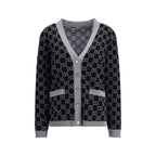 Gucci Black Wool Cardigan