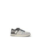 Amiri Gray Calf Leather Bos Taurus Low Top Sneakers