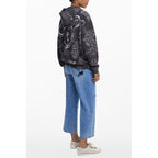 Desigual Black Cotton Women Hoodie