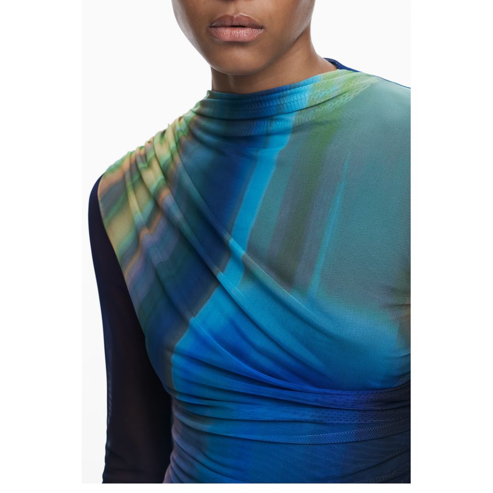 Desigual Blue Polyester Women Dress