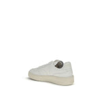 Veja White Leather Low Top Sneakers