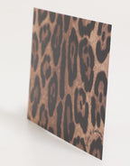 Dolce & Gabbana Multicolor Leopard Print Envelope Paper Post Card Holder
