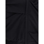 ALAINPAUL Black Polyamide Full-Length Jacket