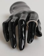 Nialaya Sterling Silver 925 Band Pave CZ Crystal Eternity Ring