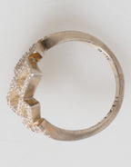 Nialaya Geometric Diamond Shape Pave CZ Crystal Jewelry Ring