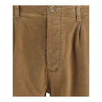 Germano Brown Cotton Pants
