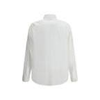 Balenciaga White Cotton Dress Shirt