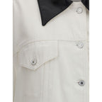 Givenchy White Cotton Denim Jacket