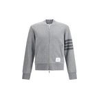 Thom Browne Gray Cotton Sweatshirt